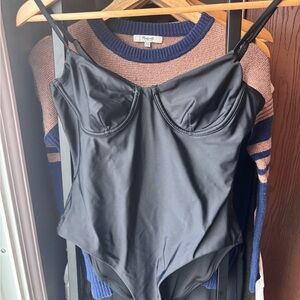 Black Madewell One Piece Swimsuit